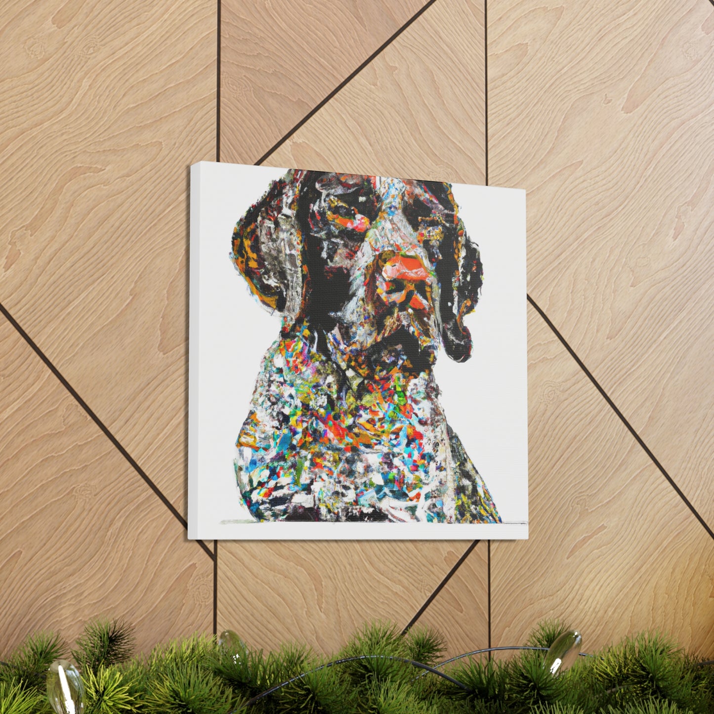 Painted Pointer - Canvas