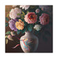 Blooming Petal Splendor - Canvas