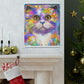 "Cat Rainbow". - Canvas