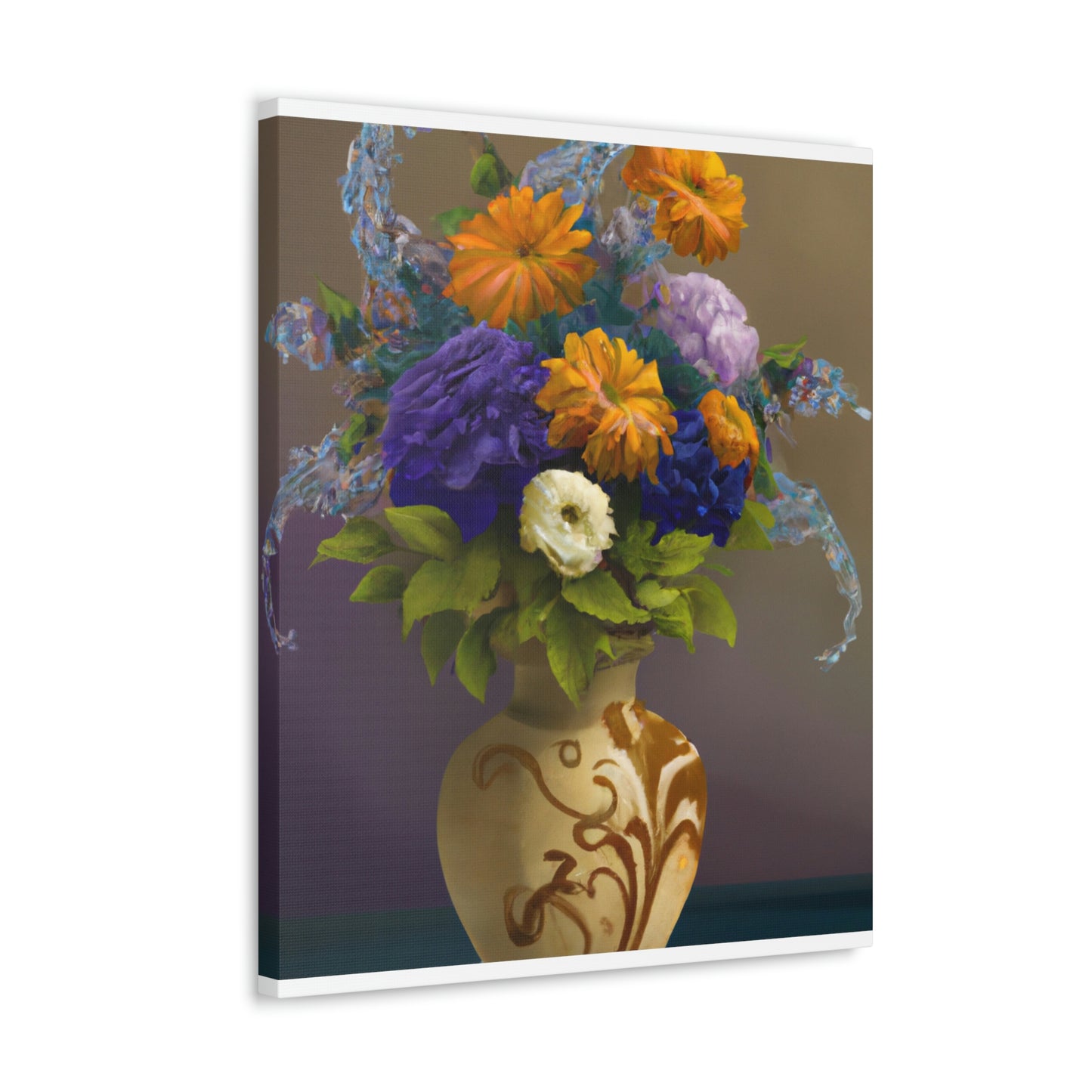 Floral Bliss Life. - Canvas