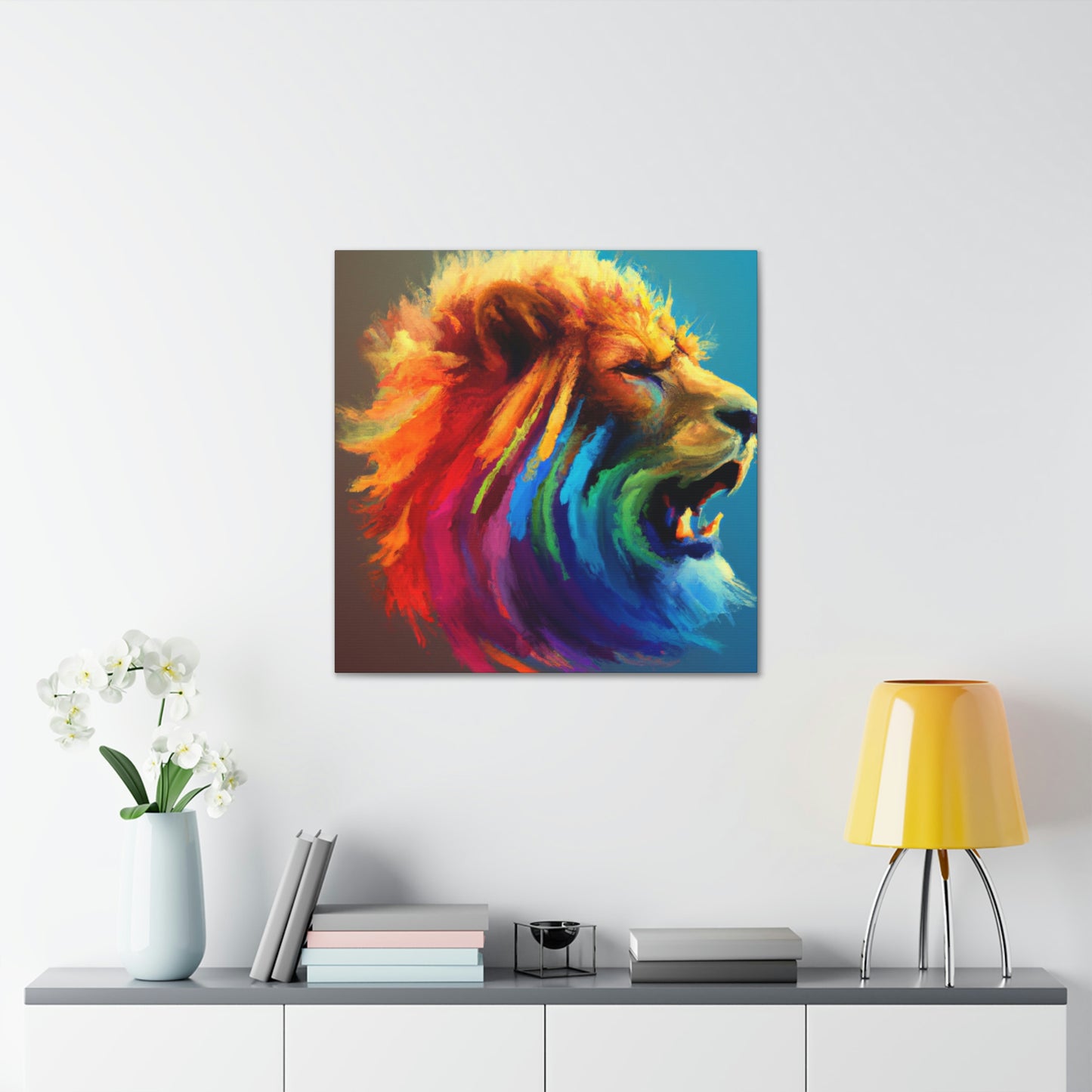 Lioness Bloom - Canvas