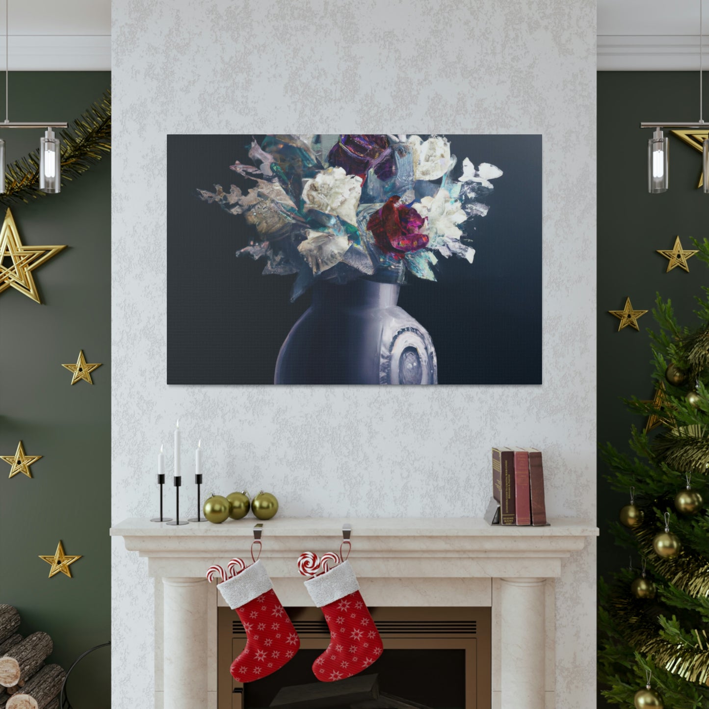 Floral Finery Art. - Canvas