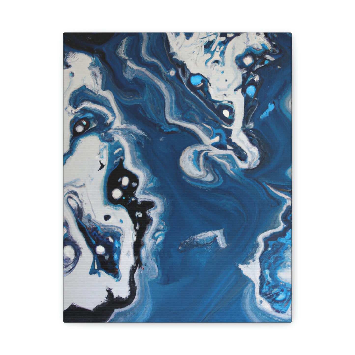 Twilight Swirls. - Canvas