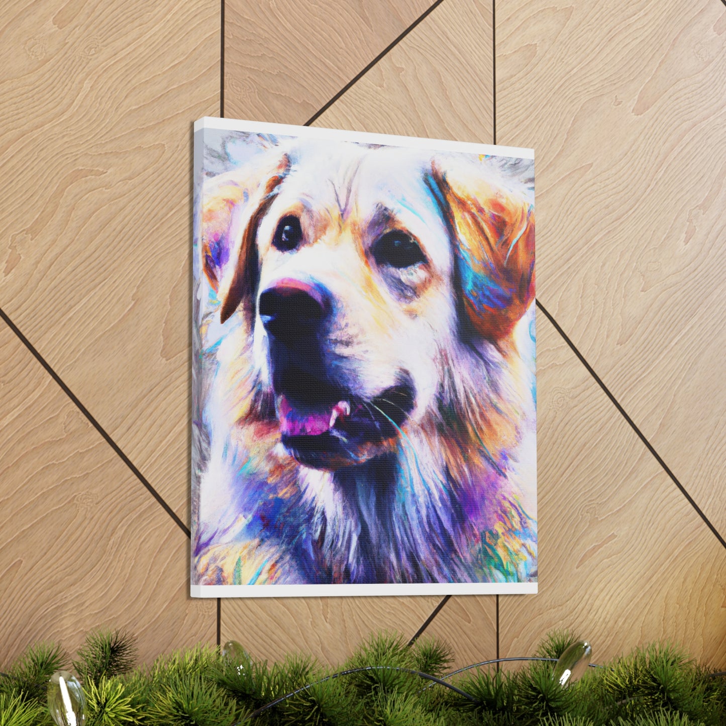 "Canine Elegance" - Canvas