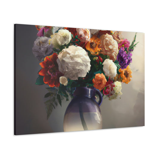 Blossoming Splendor. - Canvas