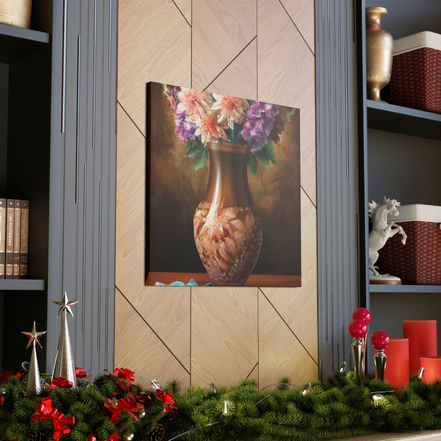 Floral Splendor Art. - Canvas