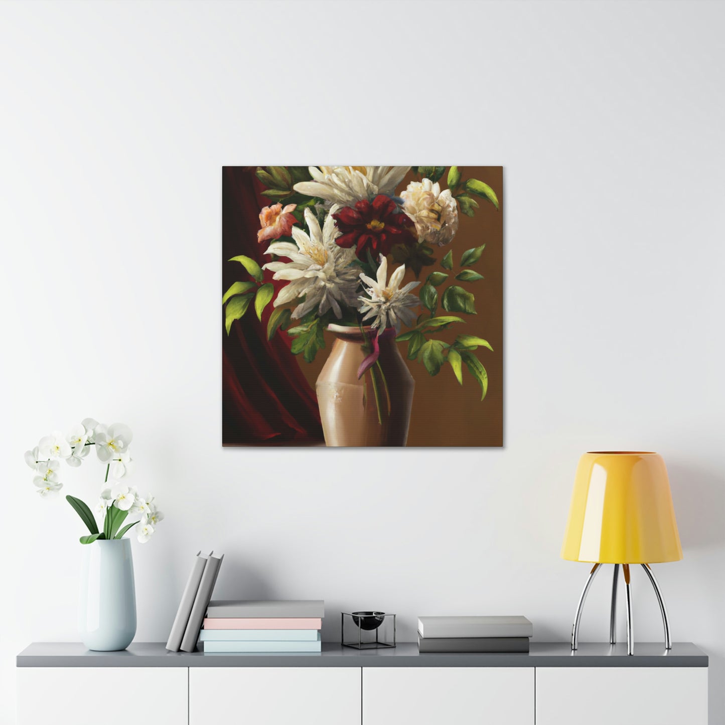 Vibrant Floral Awesomeness. - Canvas