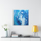 Cerulean Flow. - Canvas