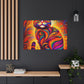 Feline Floral - Canvas