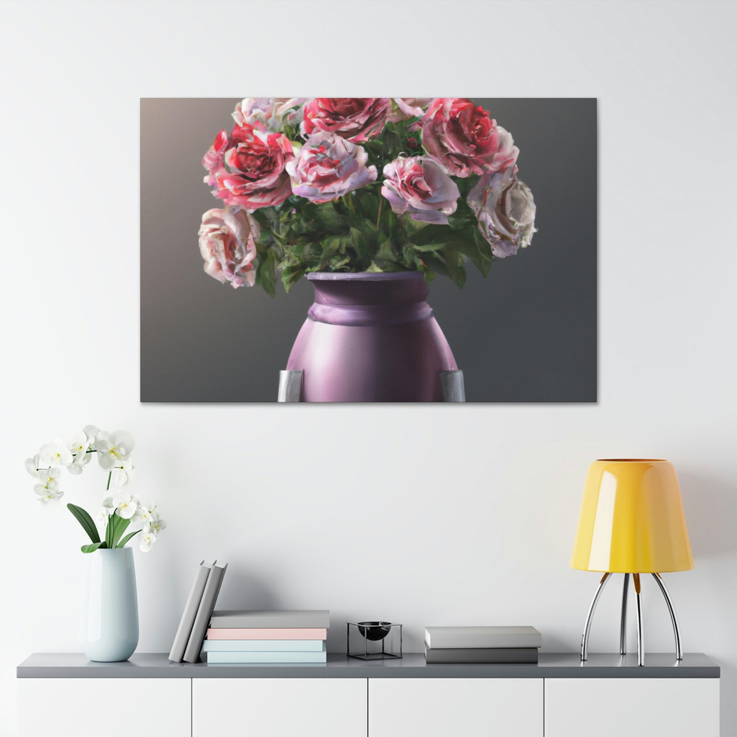 Floral Detail Bliss. - Canvas
