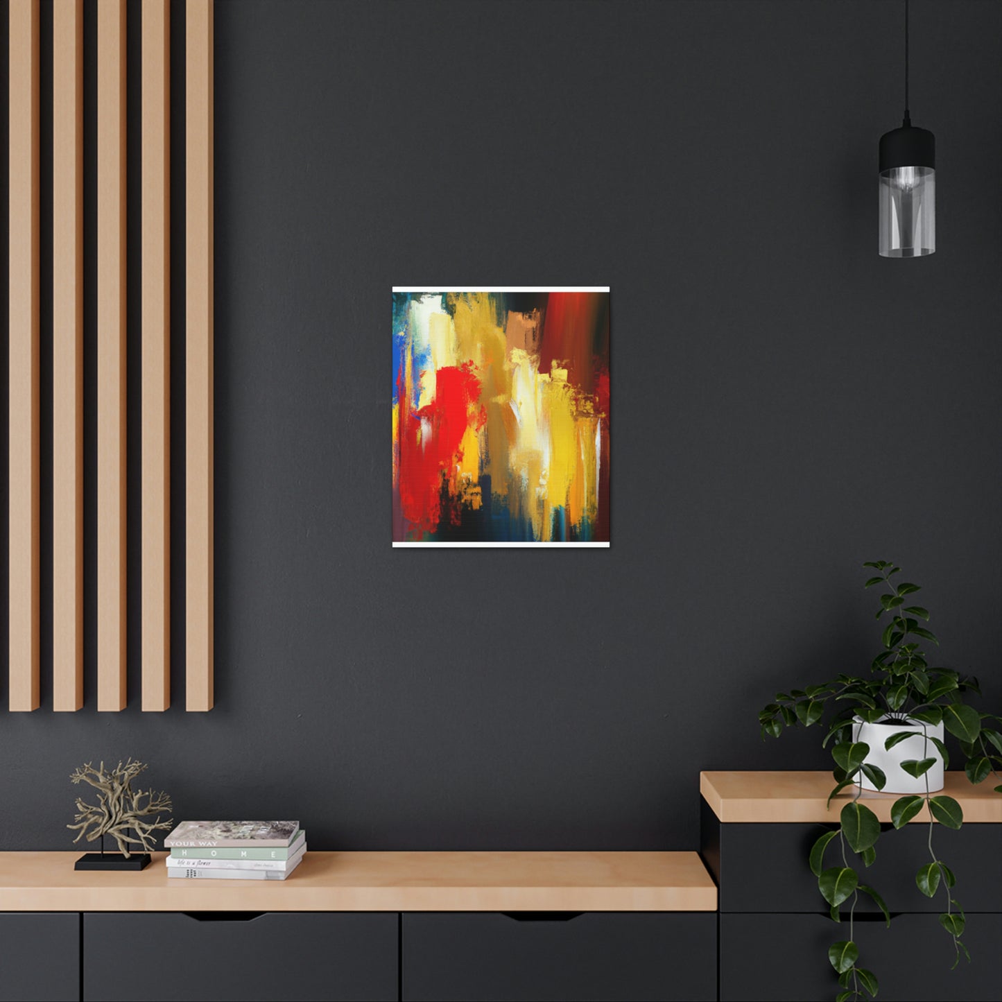 Vivid Veil. - Canvas