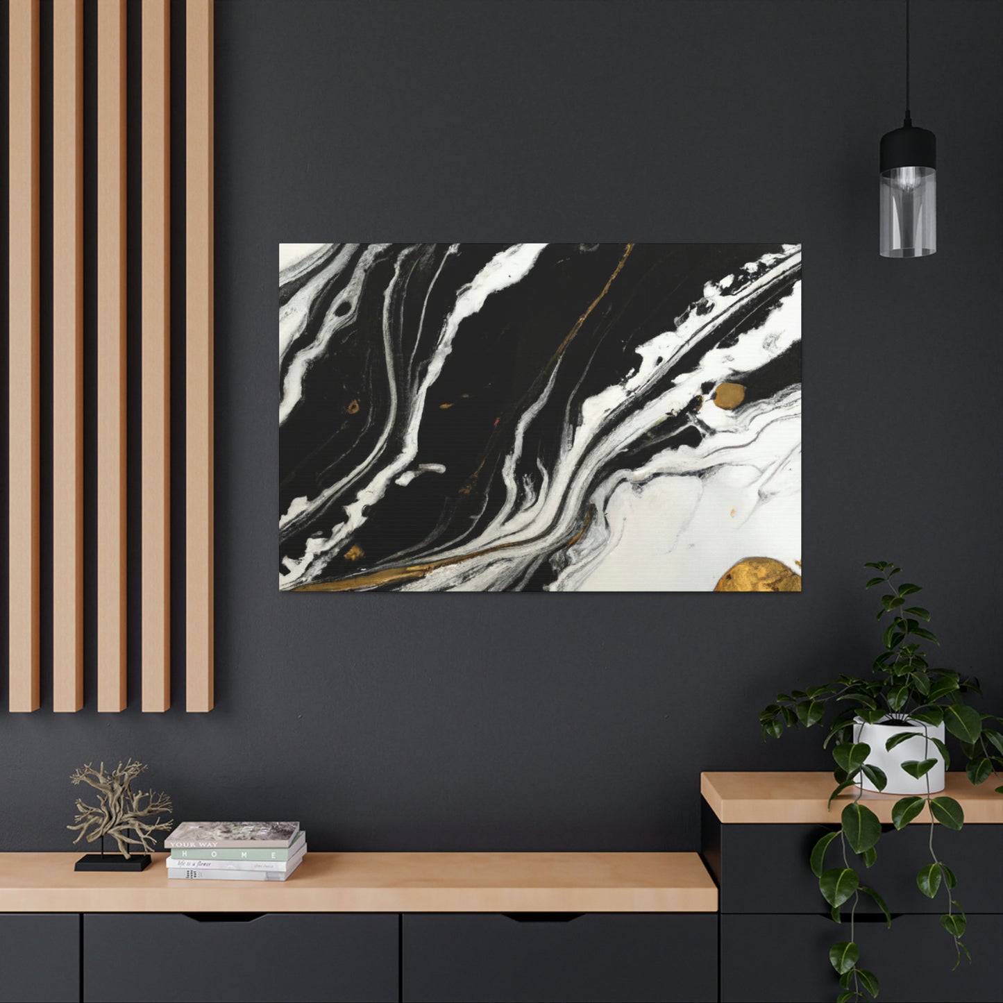 Spectral Mosaic Glow - Canvas