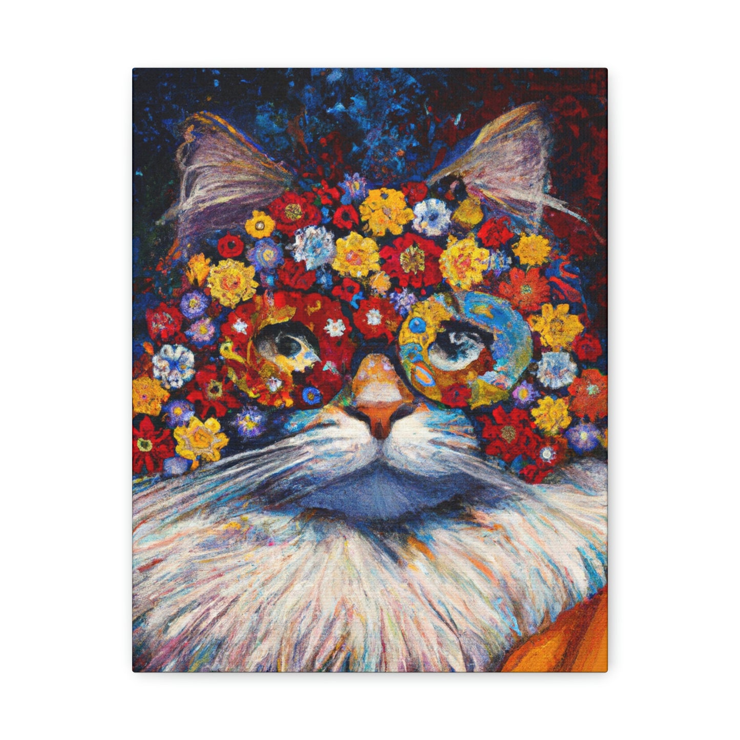 "Feline Vibrance" - Canvas