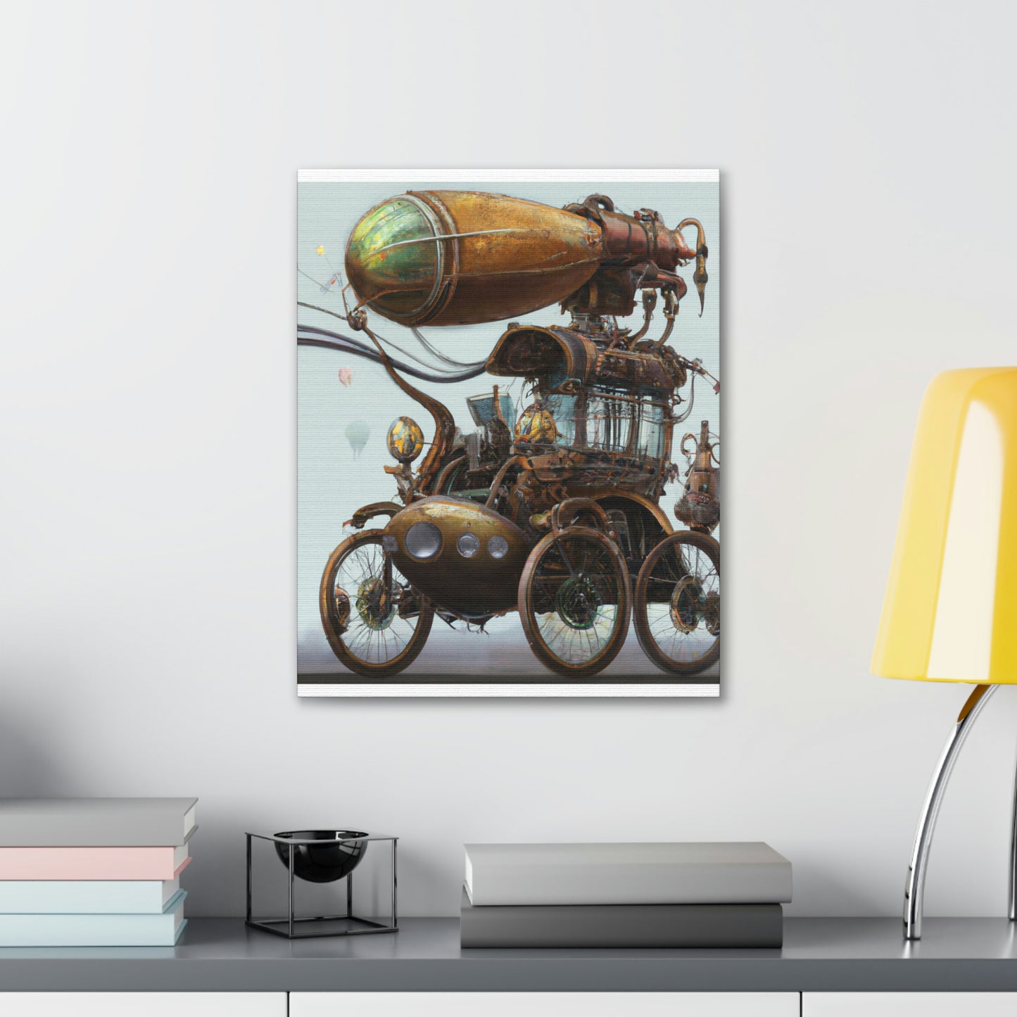 Steampunk Chariot - Canvas
