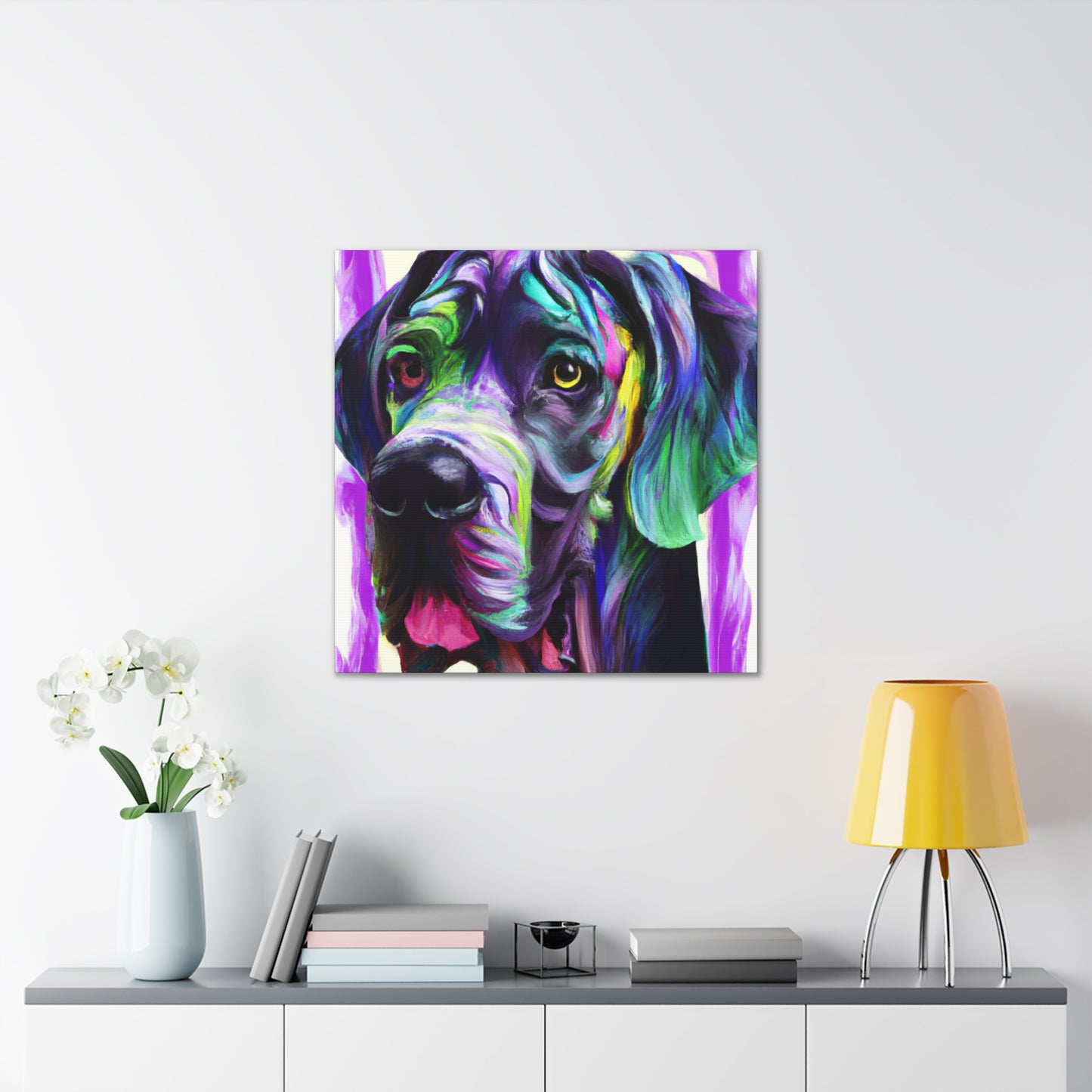 Vibrant Dane Dreams - Canvas