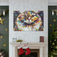 Flower Cat - Canvas
