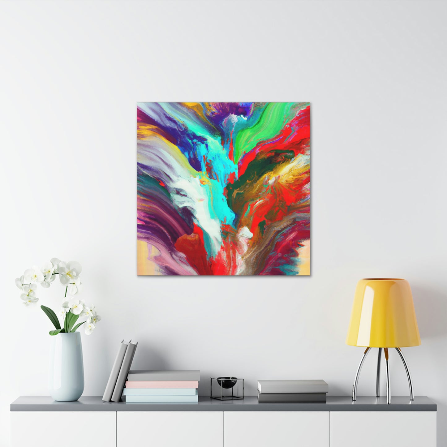 Nebula Hues. - Canvas