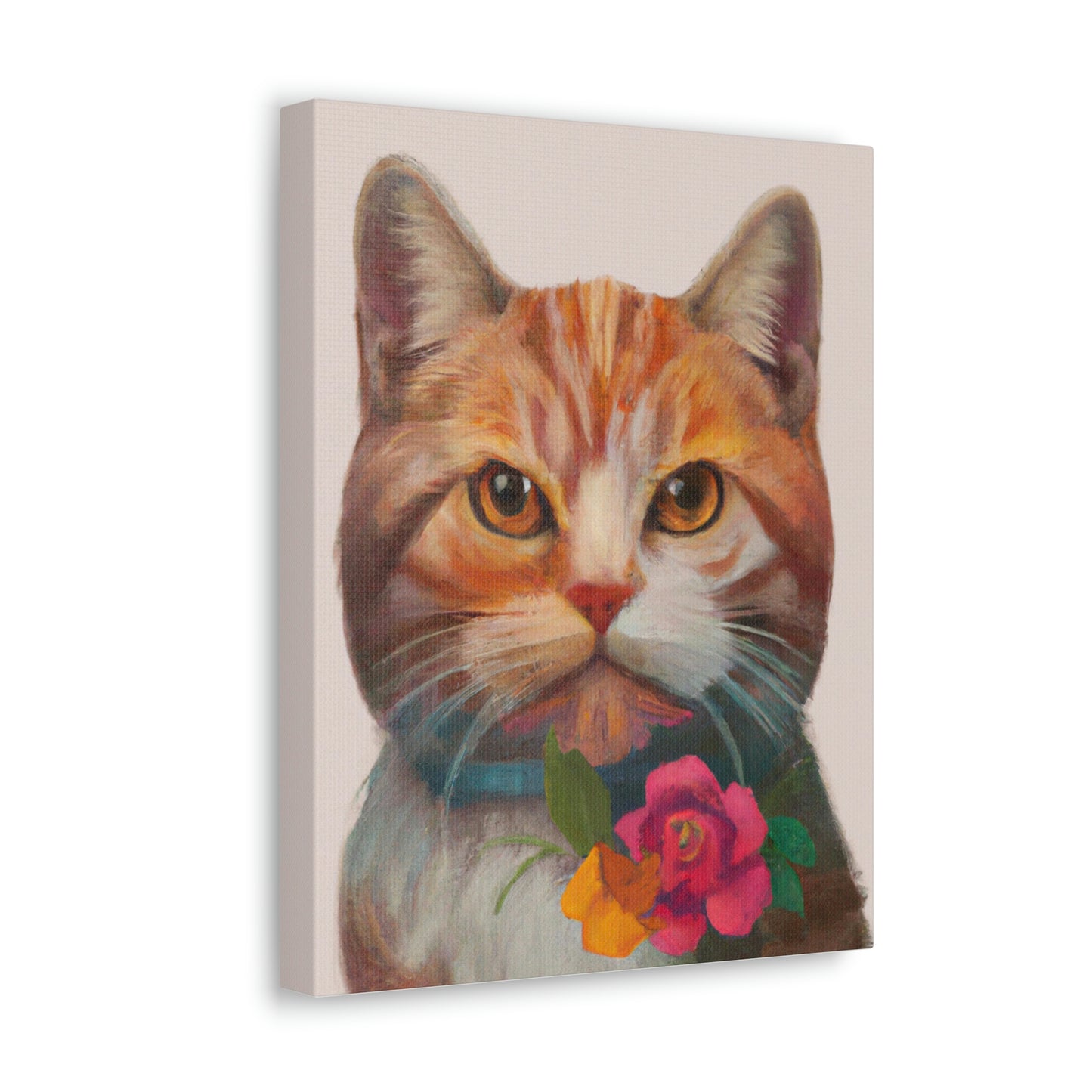 Cat Bliss. - Canvas