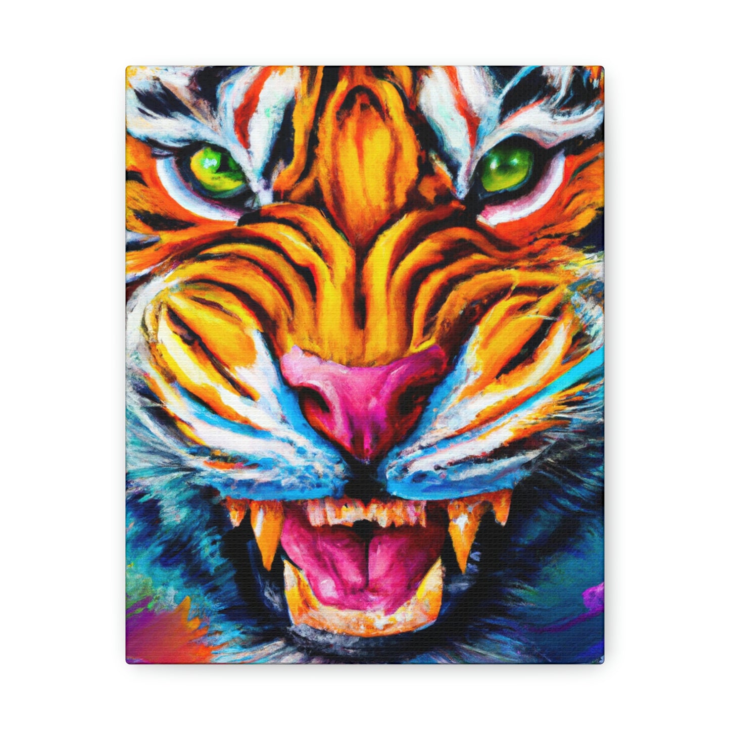 Tiger Dream. - Canvas