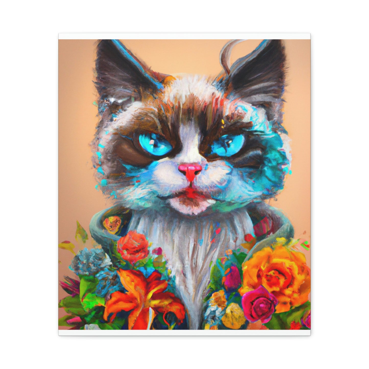 Flo-Cat - Canvas