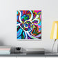 Psychedelic Bloom. - Canvas