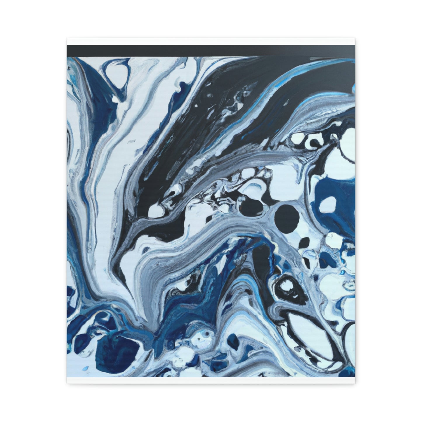 Blue Reflection. - Canvas