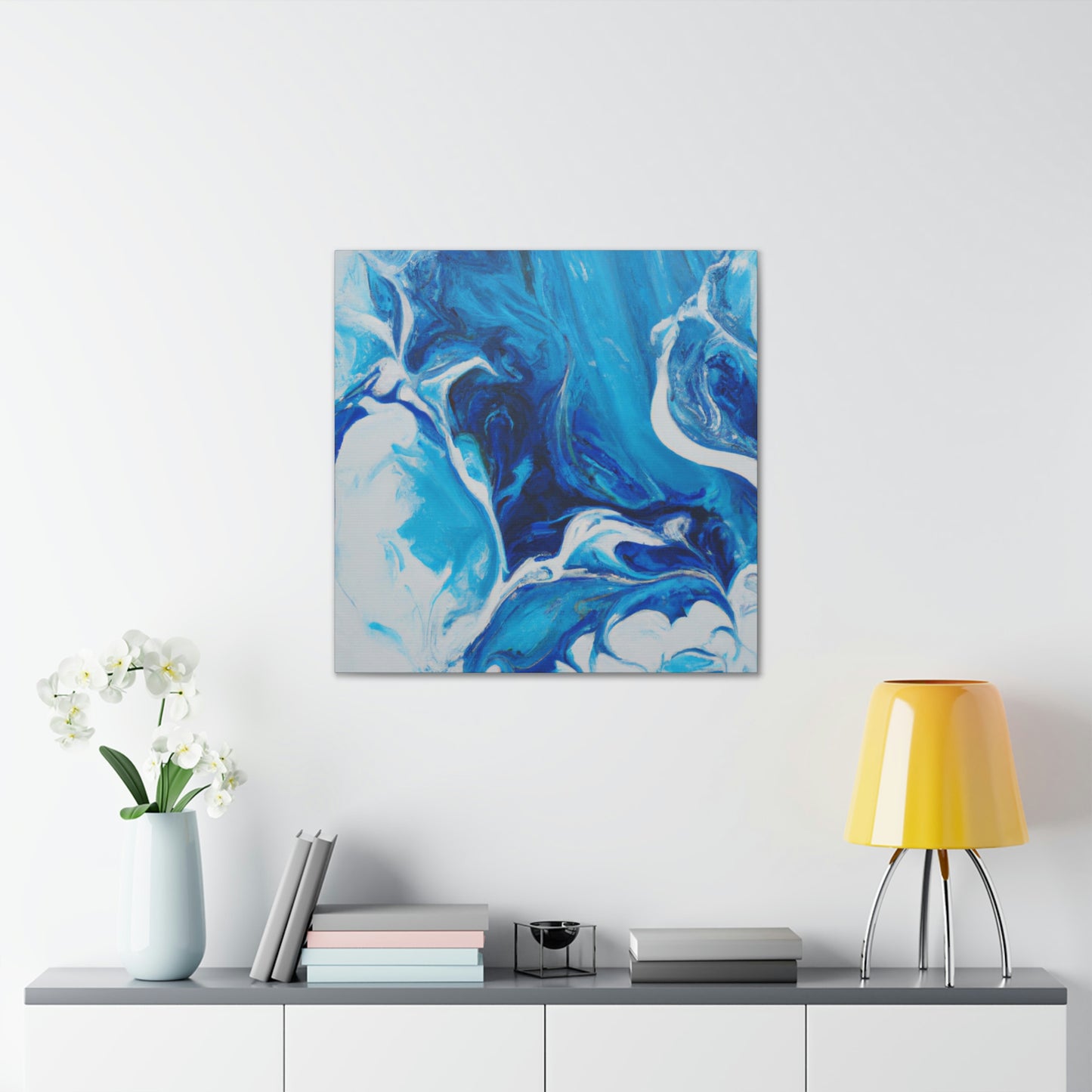 Epic Blue. - Canvas