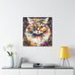 Flower Cat - Canvas