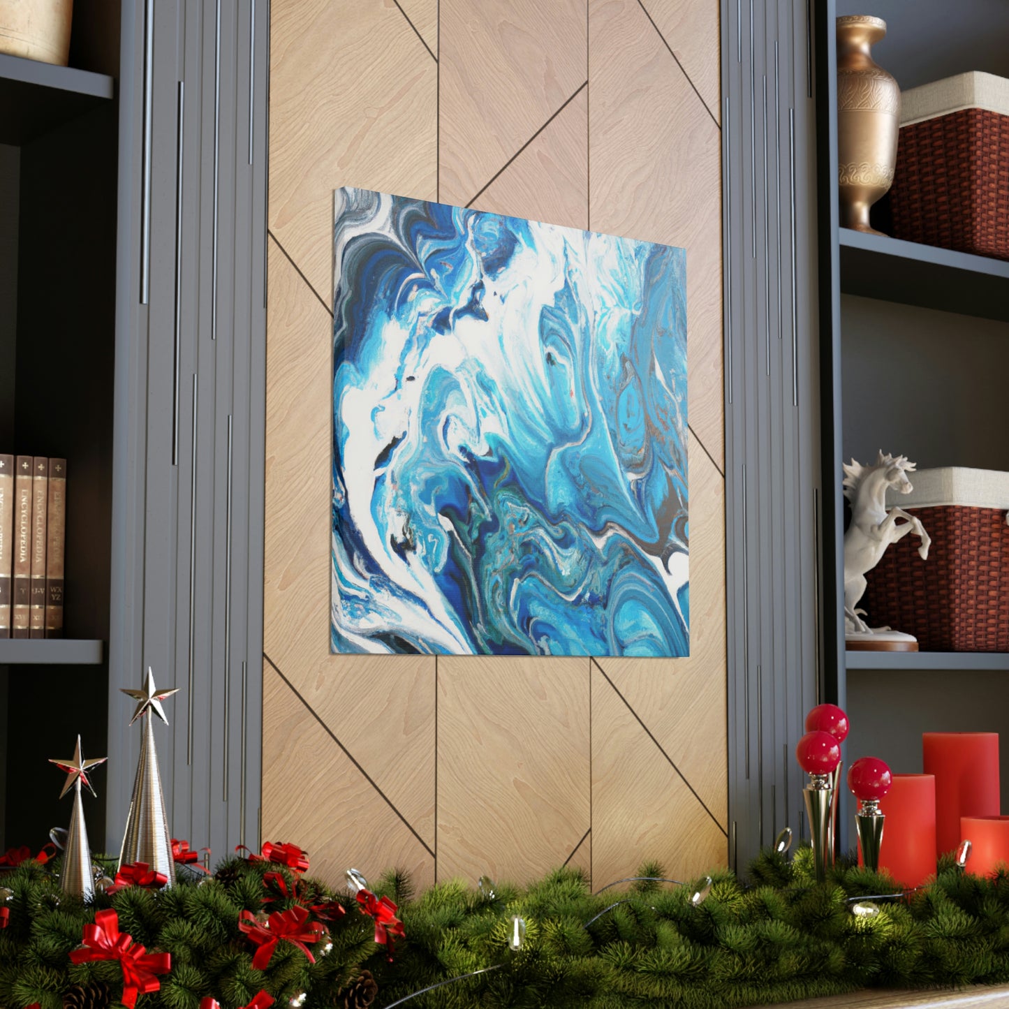 Blue Sky. - Canvas
