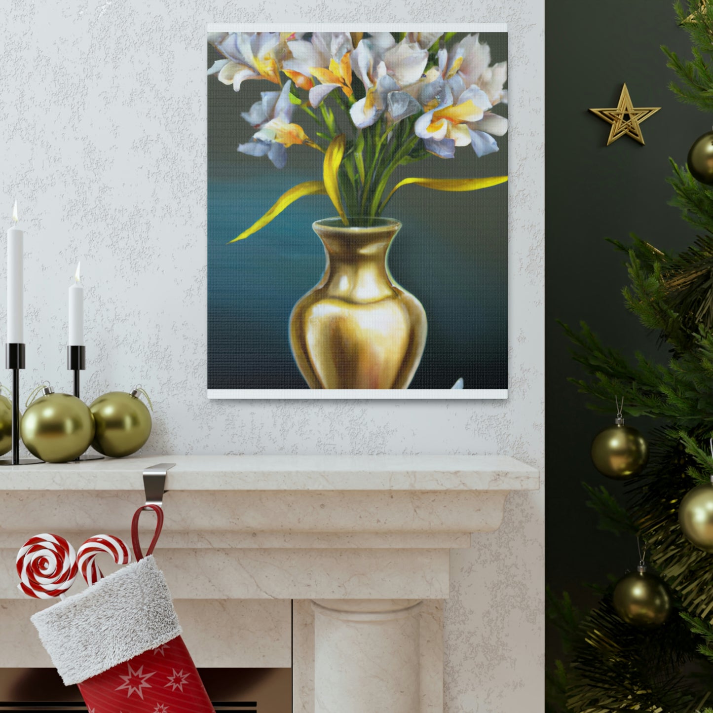 Blooming Artistry. - Canvas