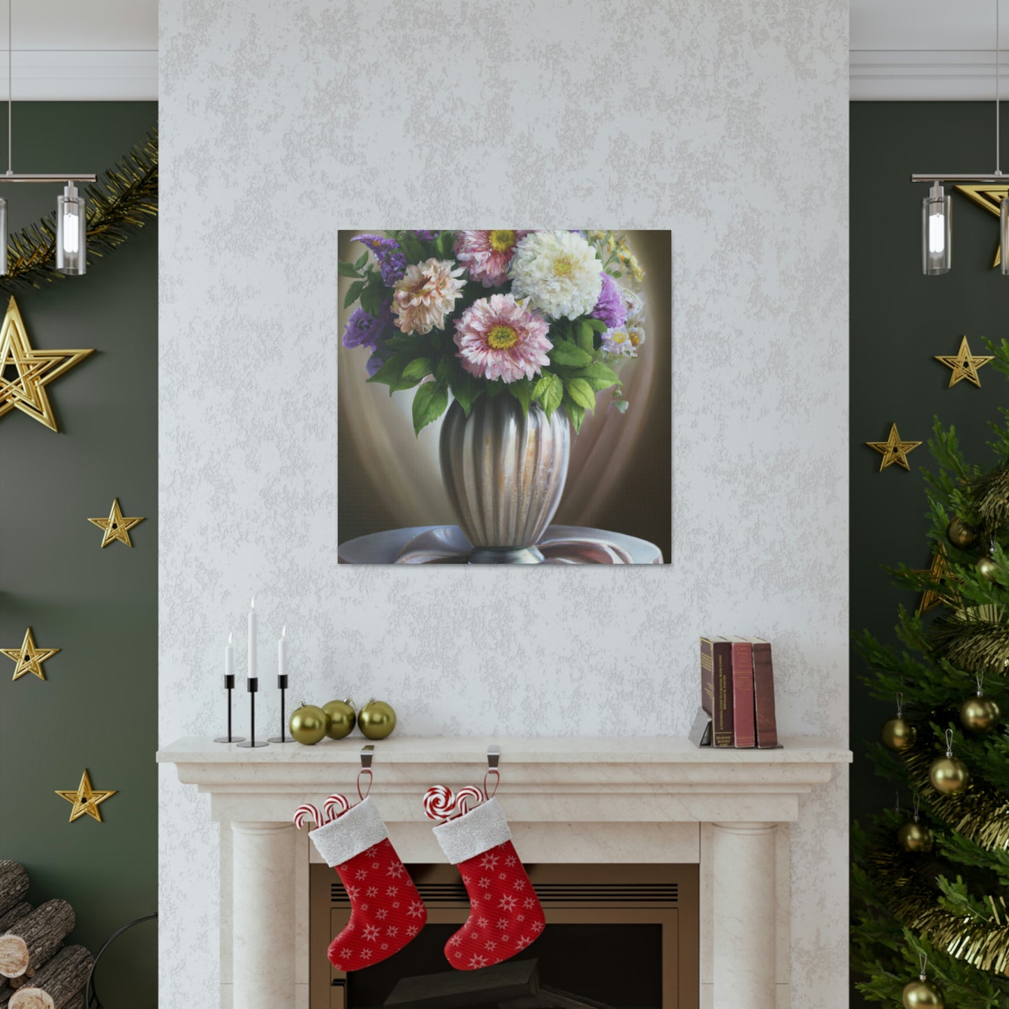 Flower Petal Bliss. - Canvas