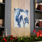 Blue Flux. - Canvas