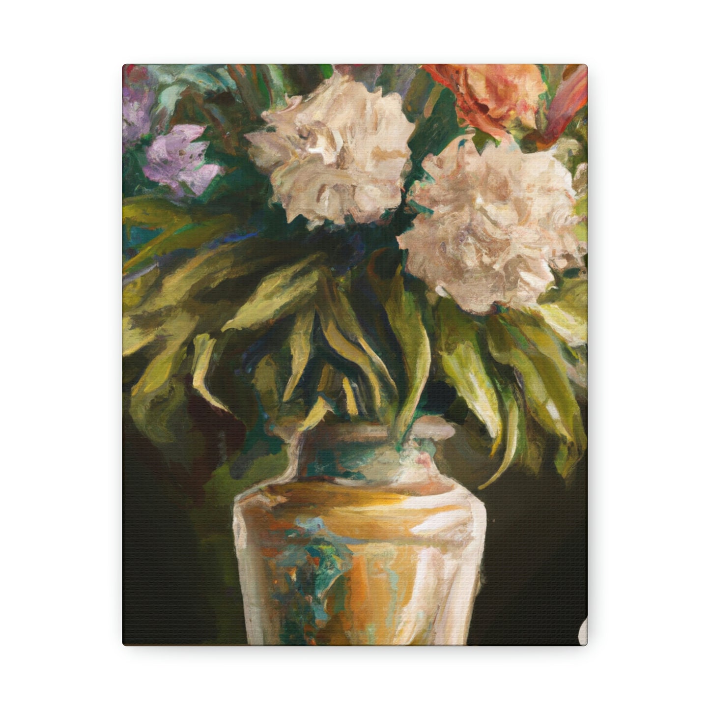 Elegant Flower Beauty. - Canvas