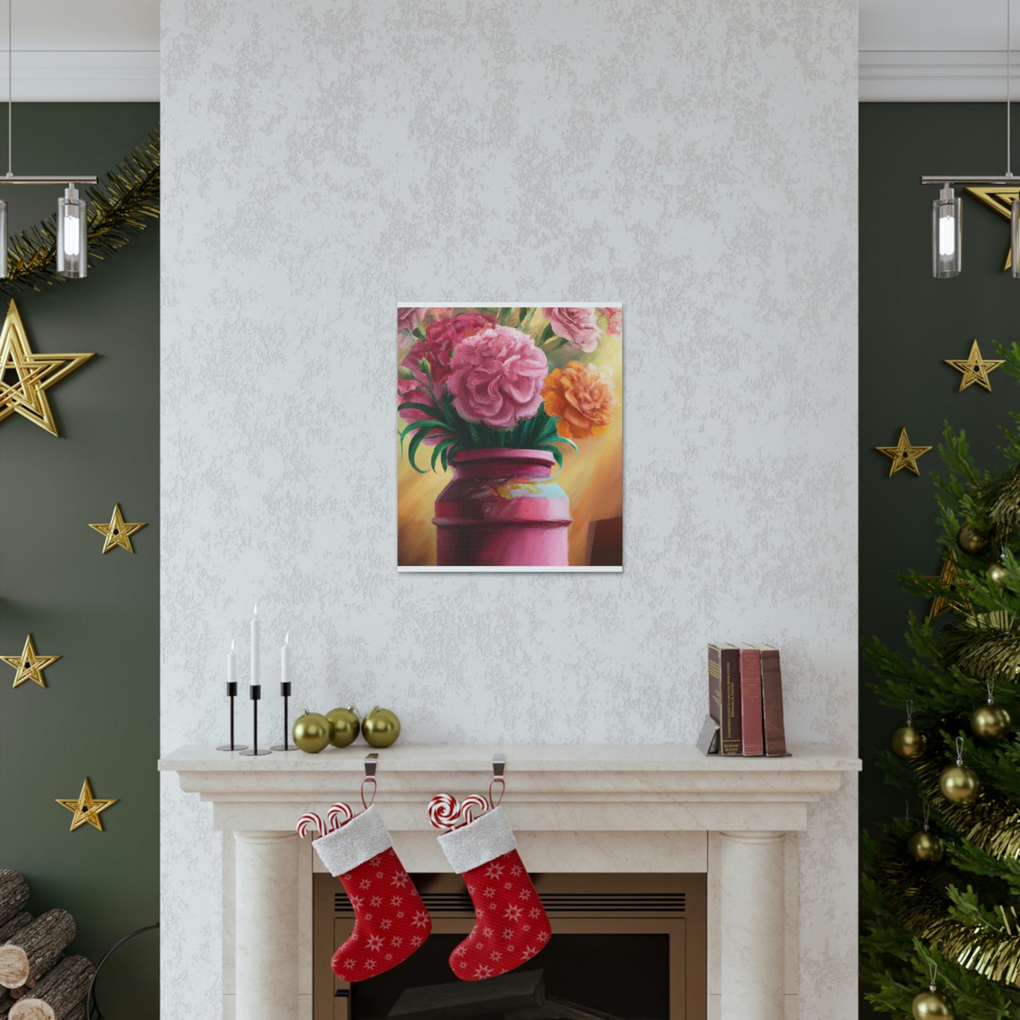 Vase Blossom Bliss - Canvas