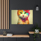 Flower Cat - Canvas