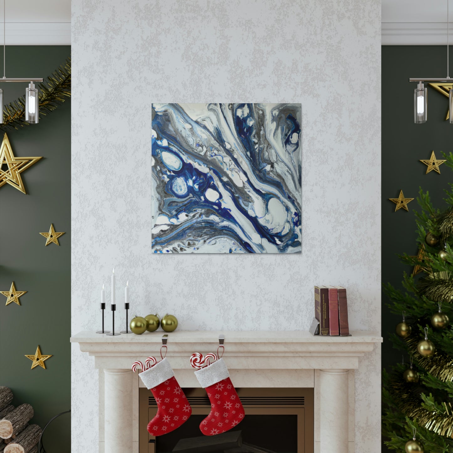Splash Azure - Canvas