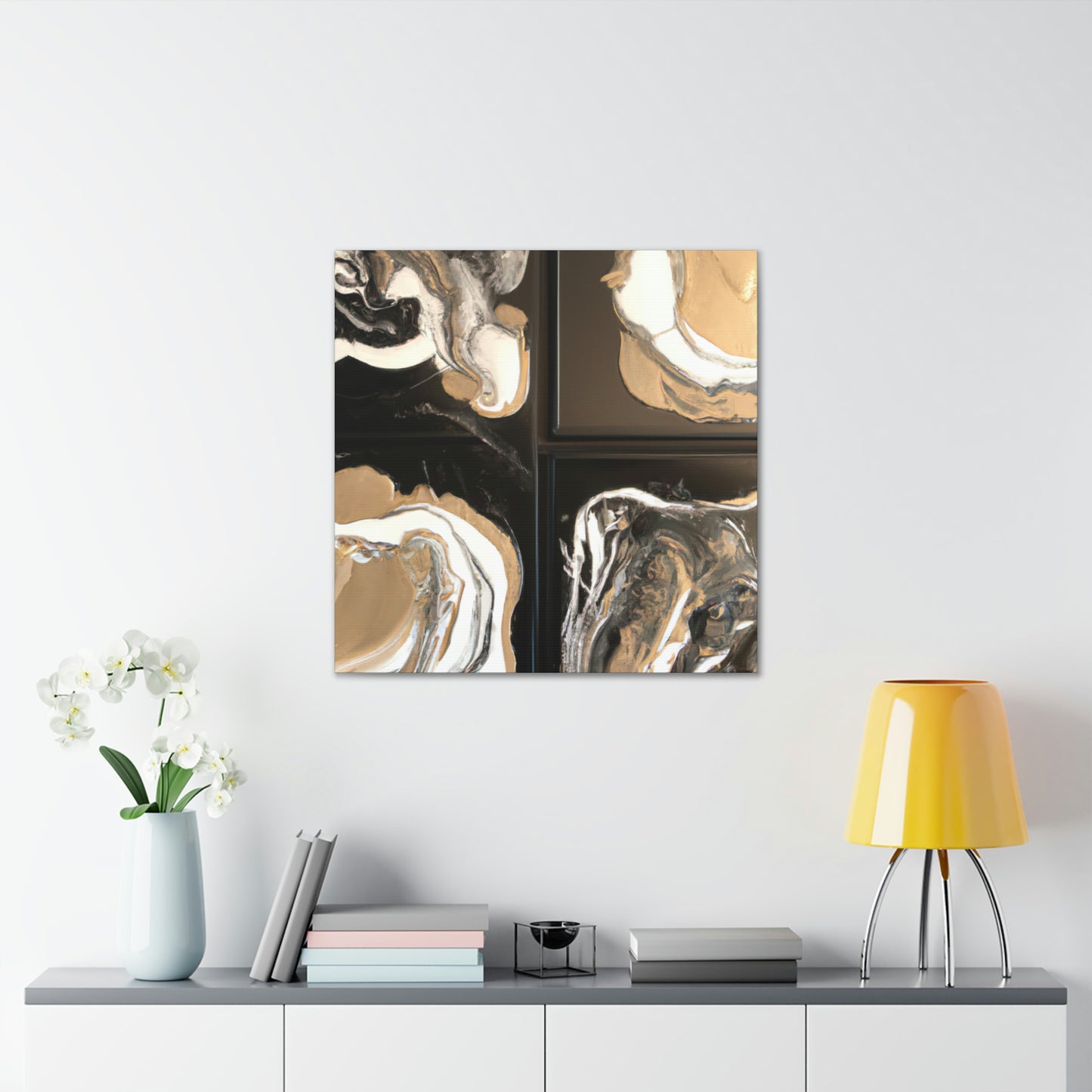 Midnight Luxury Glitz - Canvas