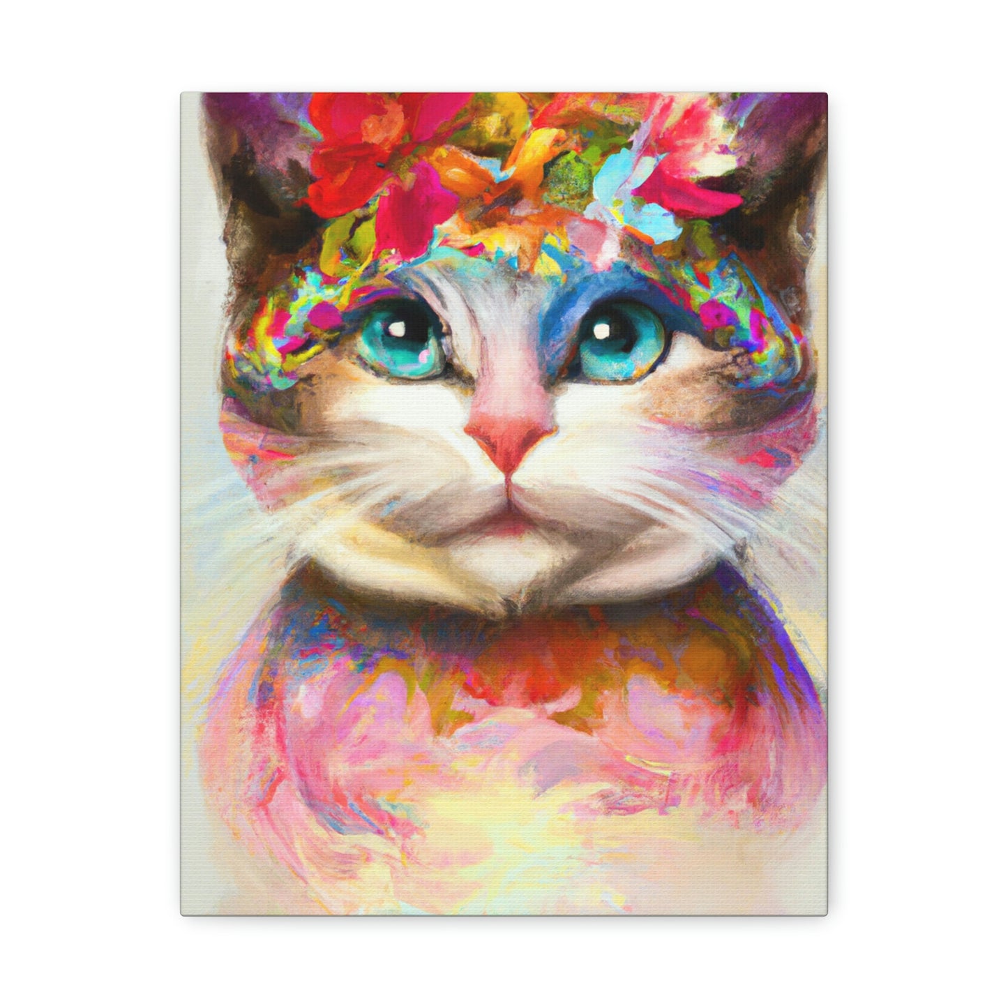 Bloom Cat - Canvas