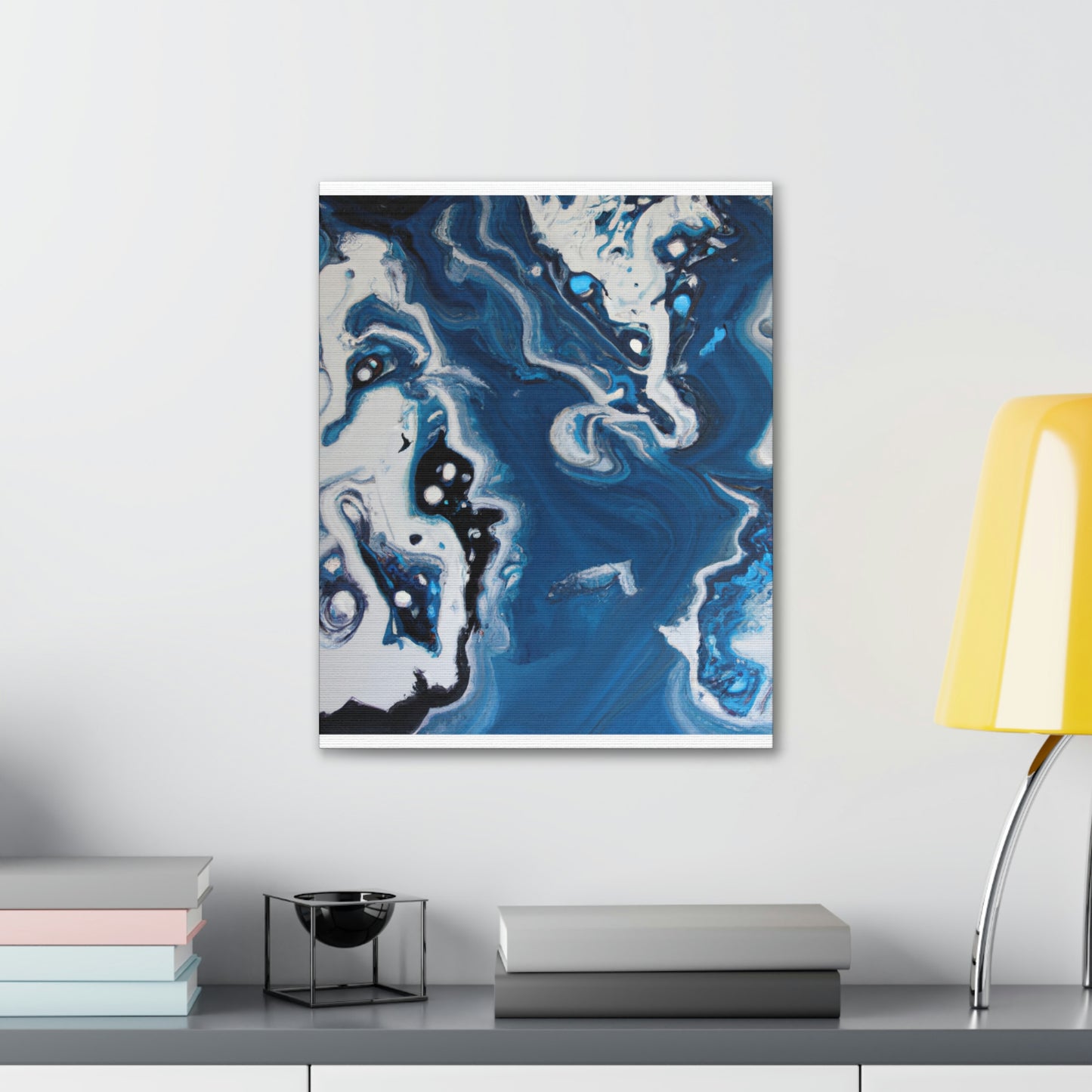 Twilight Swirls. - Canvas