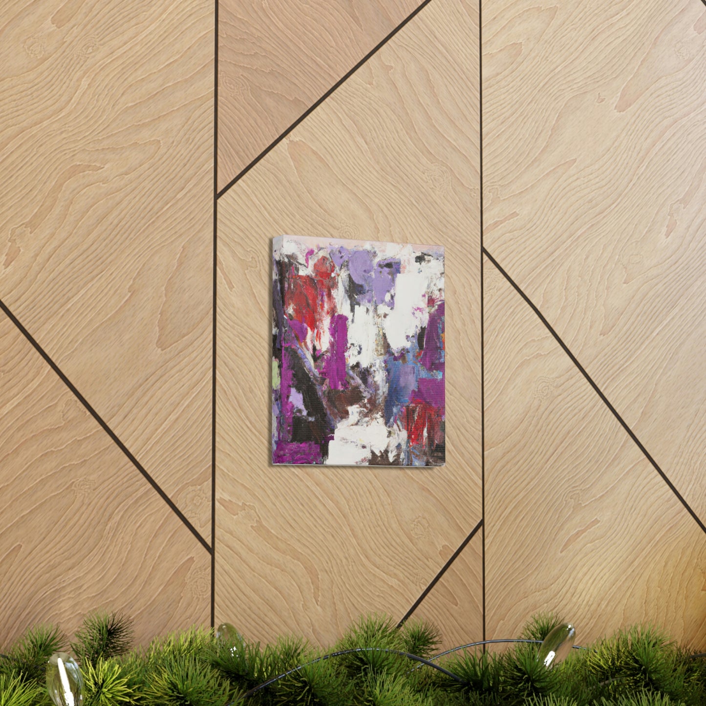Neon Bloom. - Canvas