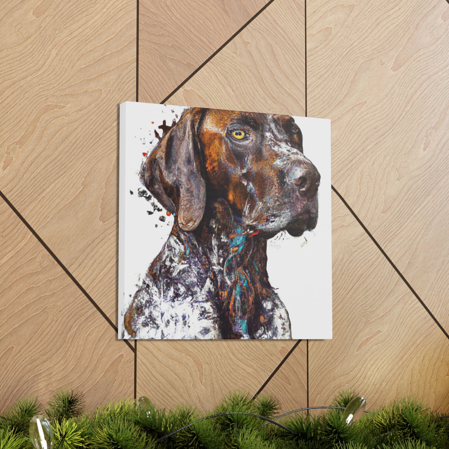 Furry Splendor. - Canvas