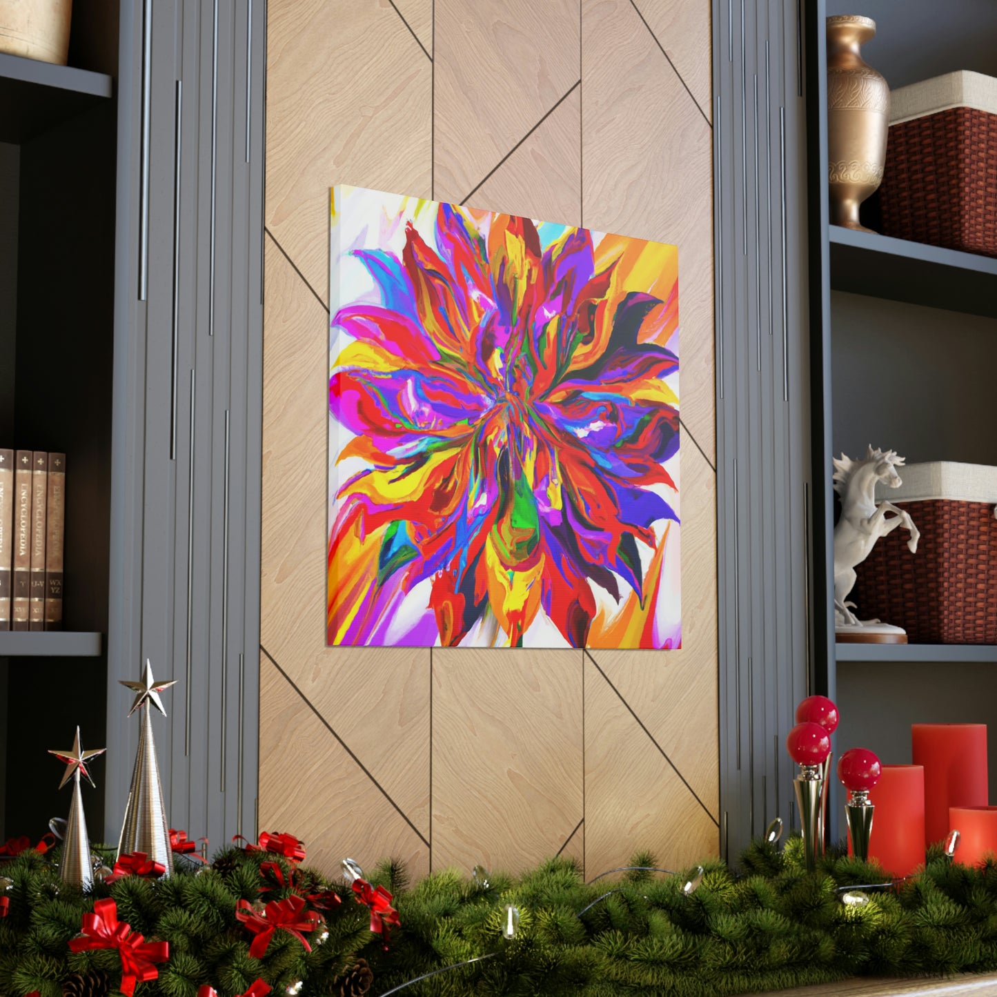 Vibrant Blooms - Canvas