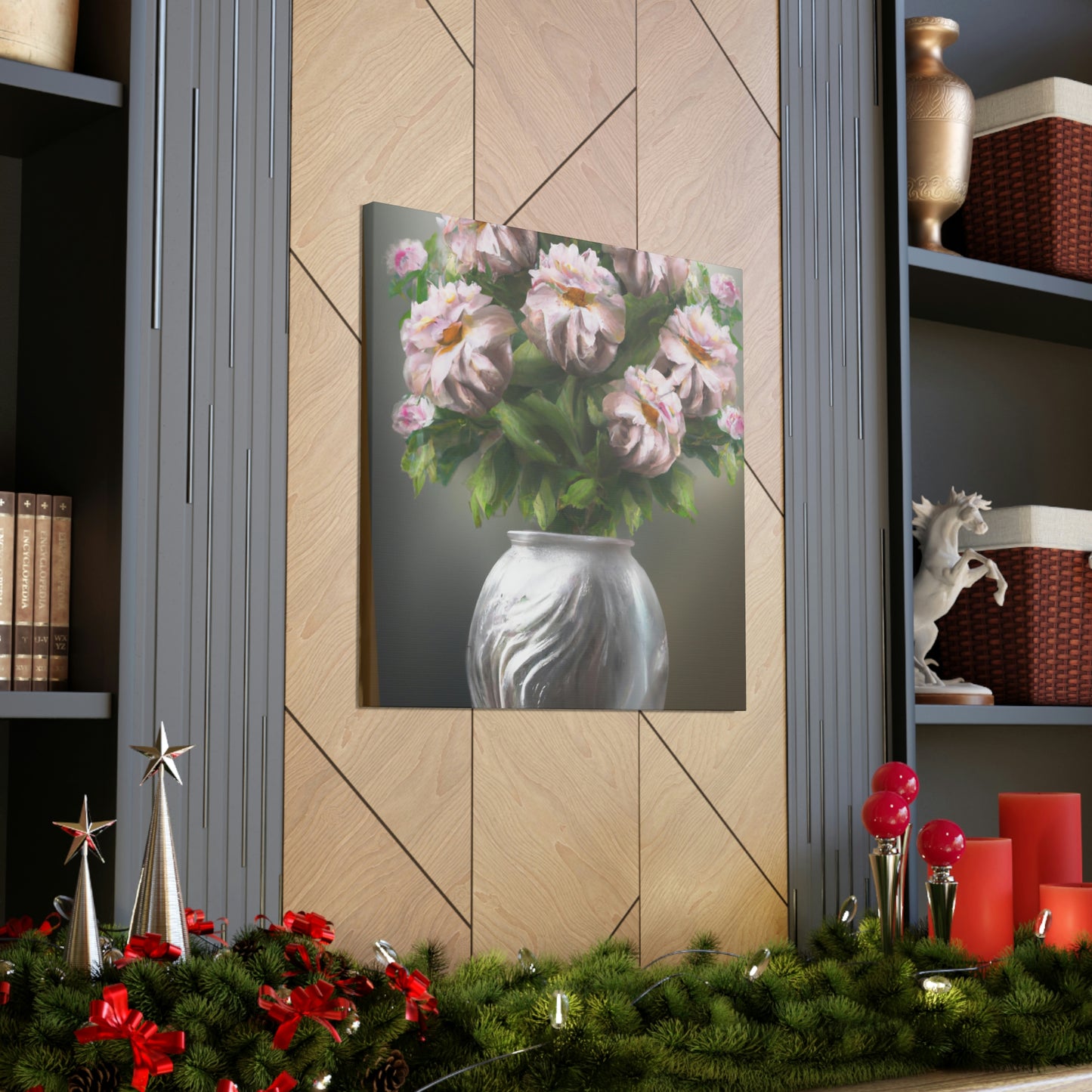 Vase Bouquet Bloom - Canvas
