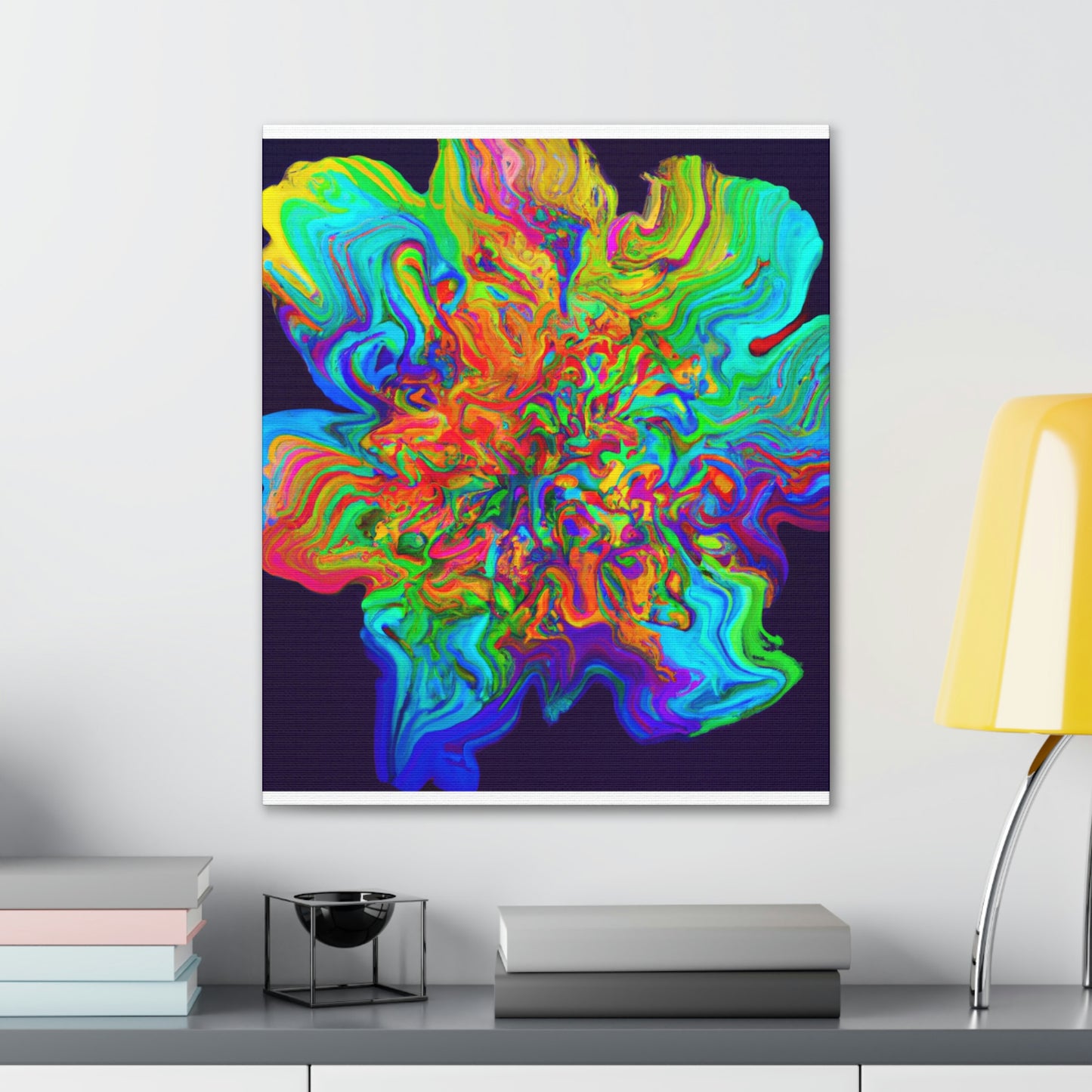 "Vivid Bloom" - Canvas