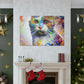 Bloomy Feline! - Canvas