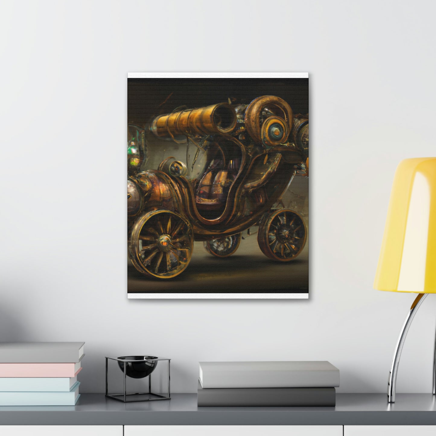 Steampunk Motorcar - Canvas