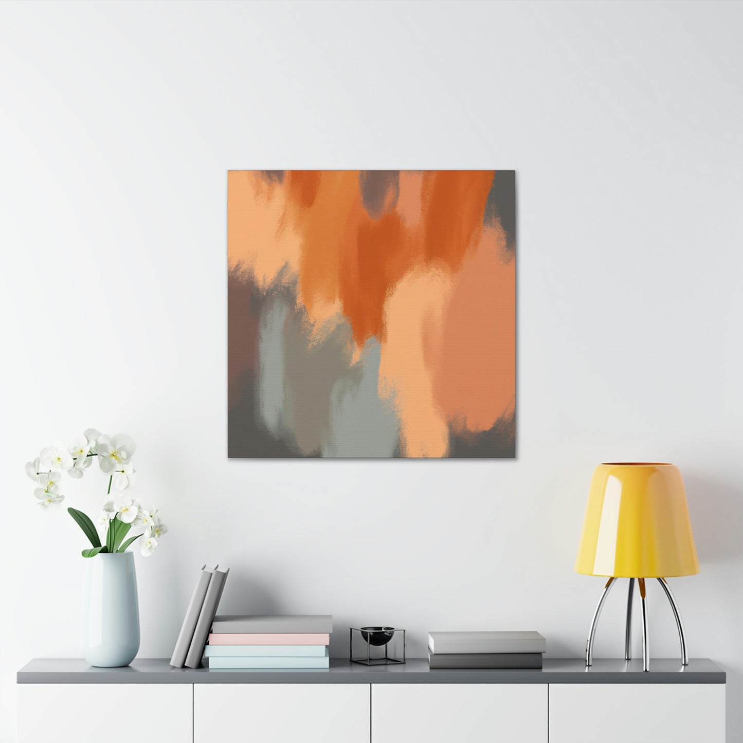Vibrant Oasis. - Canvas