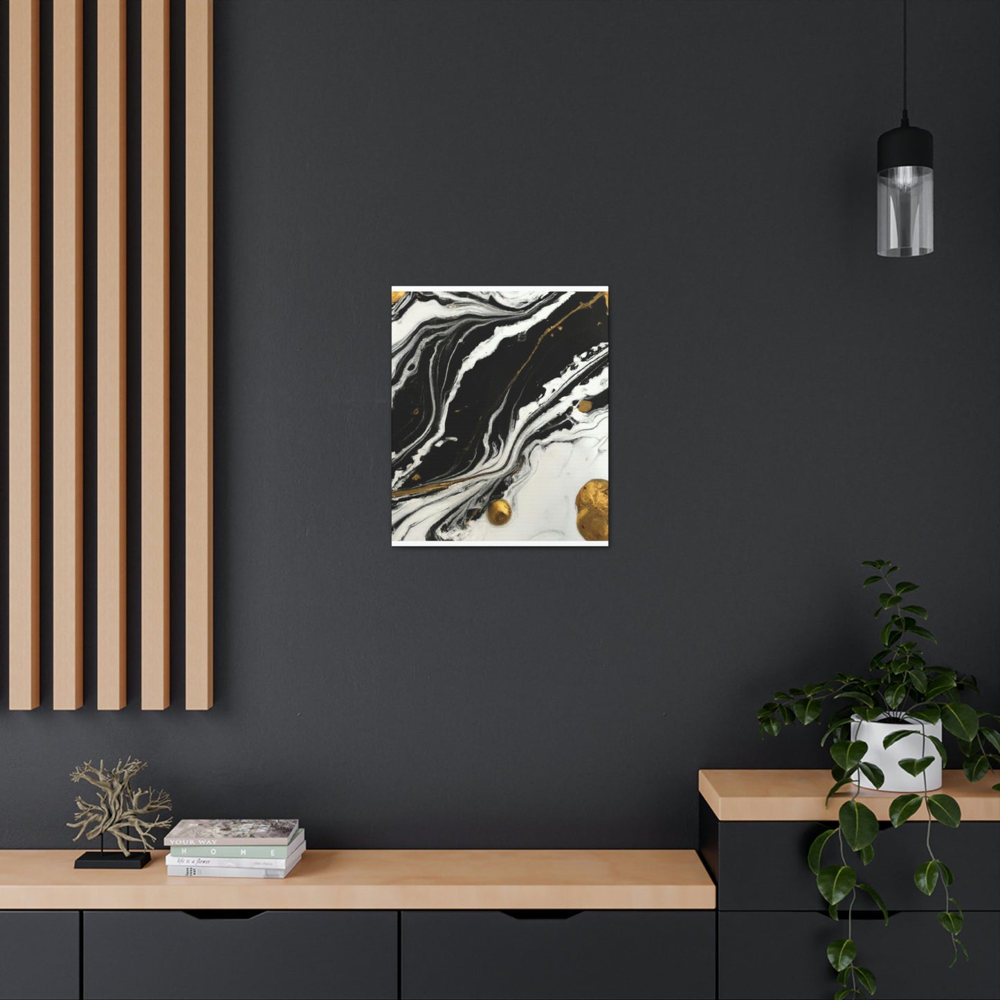 Spectral Mosaic Glow - Canvas