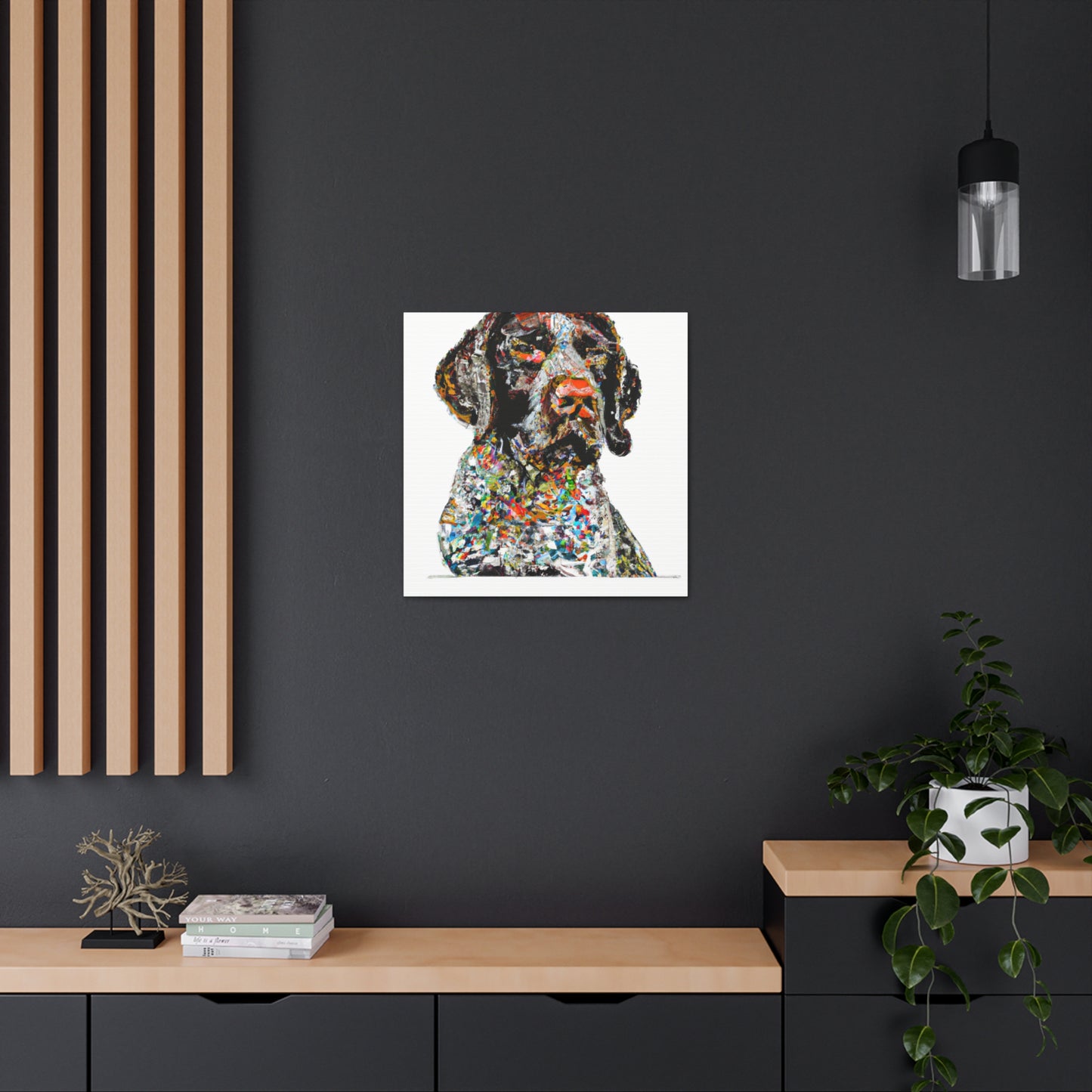Painted Pointer - Canvas