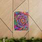 Vivid Floral Burst - Canvas